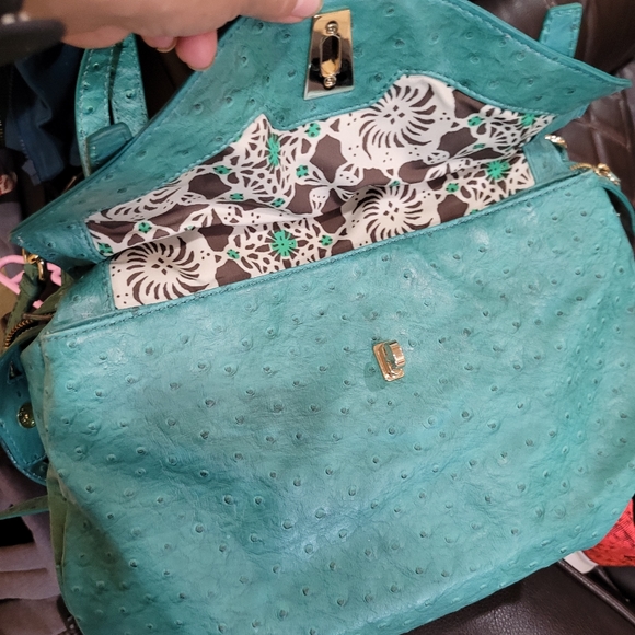 Marc by Marc jacobs ostrich embossed emerald purse - Picture 6 of 15